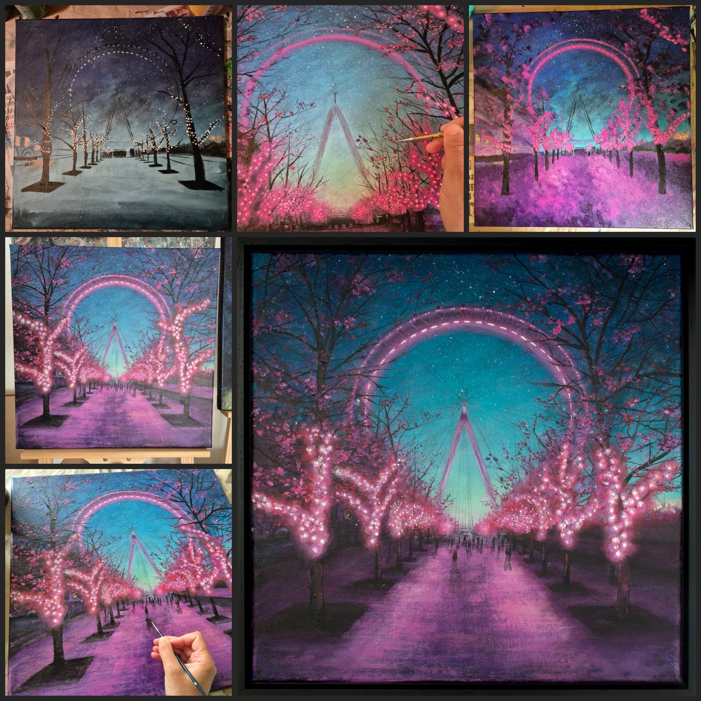 Electric Nights at the Eye (London) Original Art