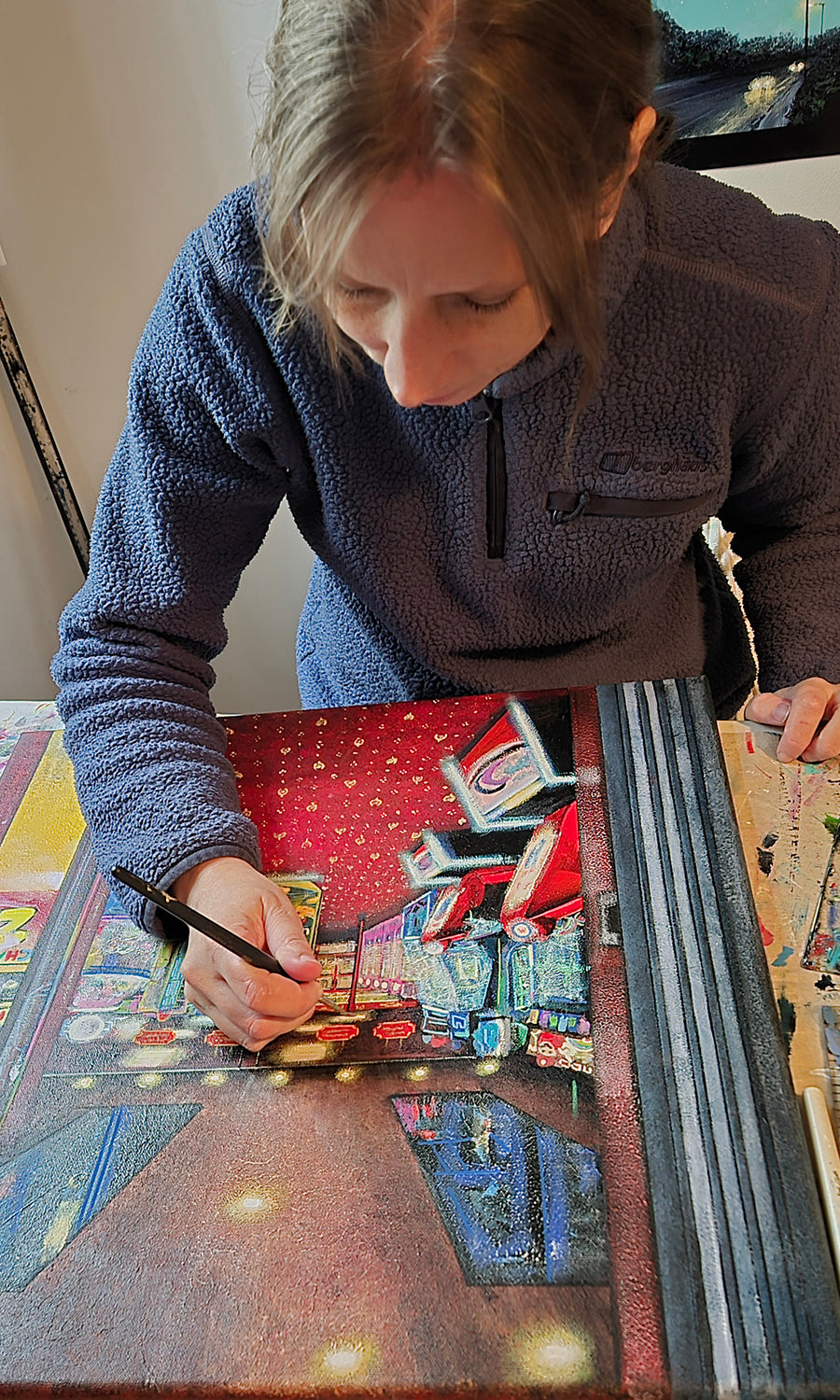 Let's Go Quackers Original Art