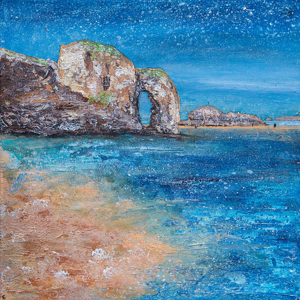 Arch Rock Perranporth Art Print