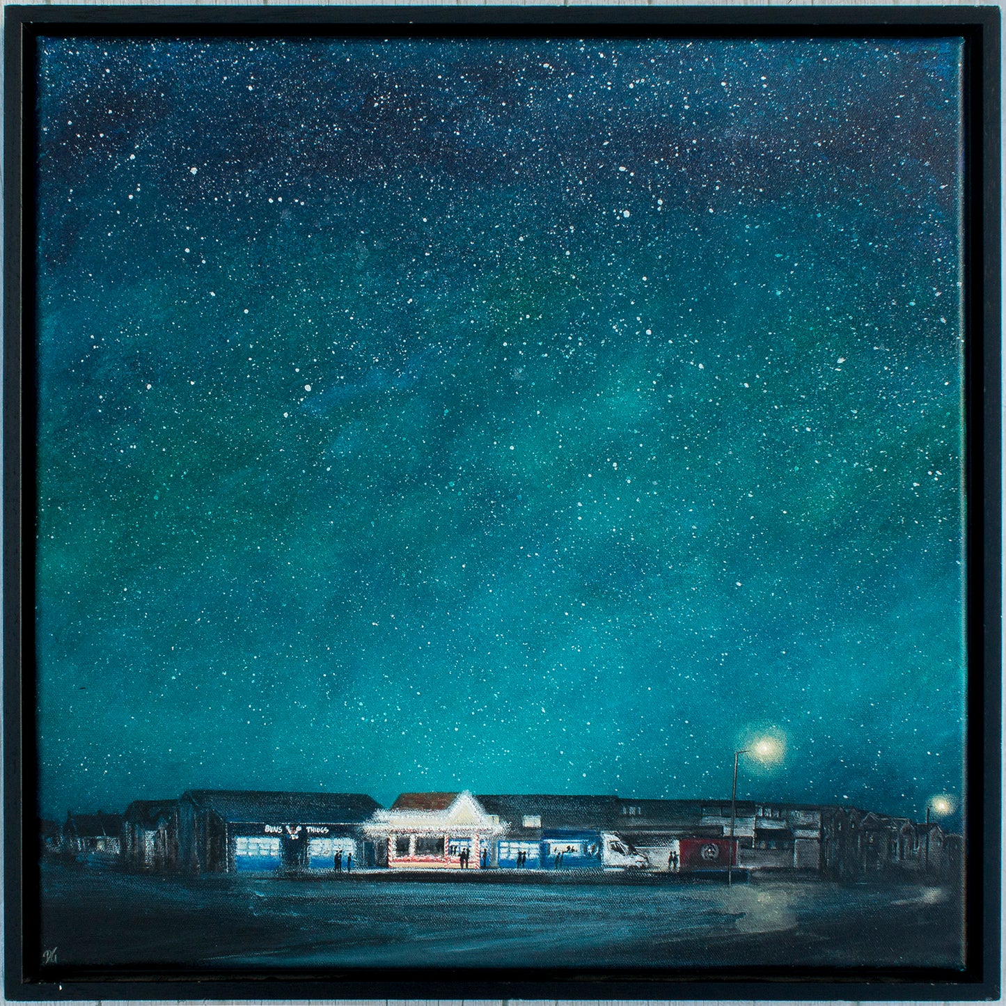 Under the Sweet Lights Original Art