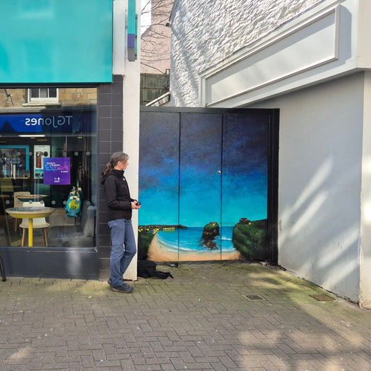 Winner of Newquay BID Door Mural Trail 2026