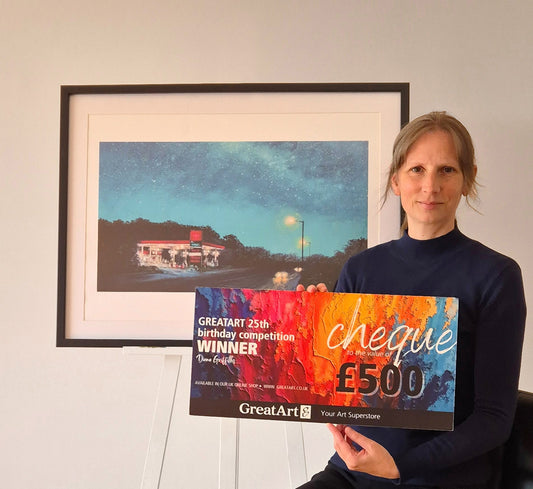 GreatArt 25th Birthday Competition Winner