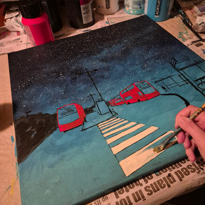 Night Bus Original Art