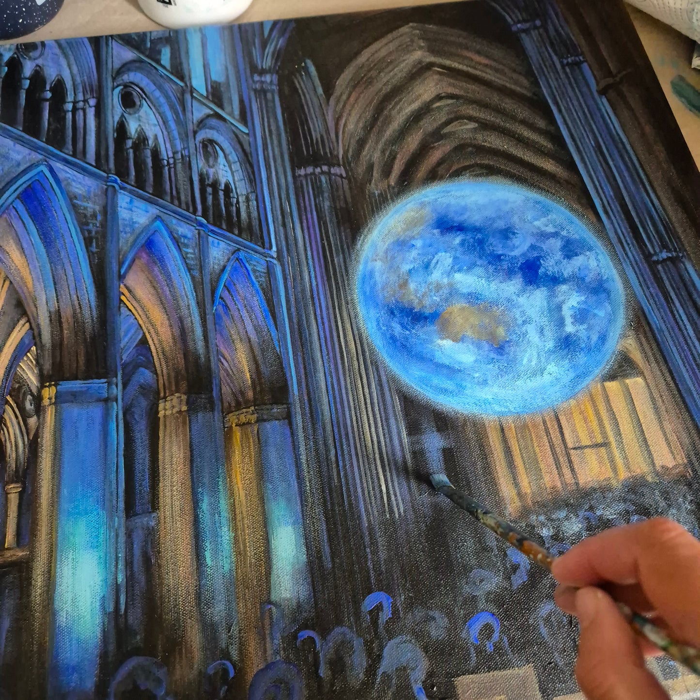 It's a Small World Original Art