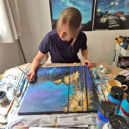 Night Patrol Original Art