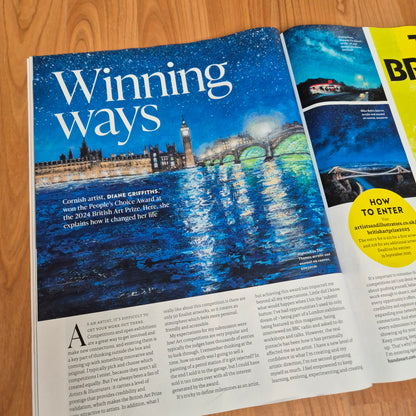 Nightfall over the Thames Original Art