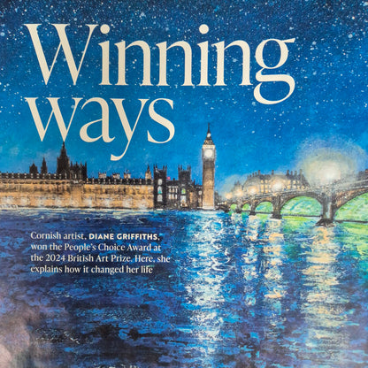 Nightfall over the Thames Original Art