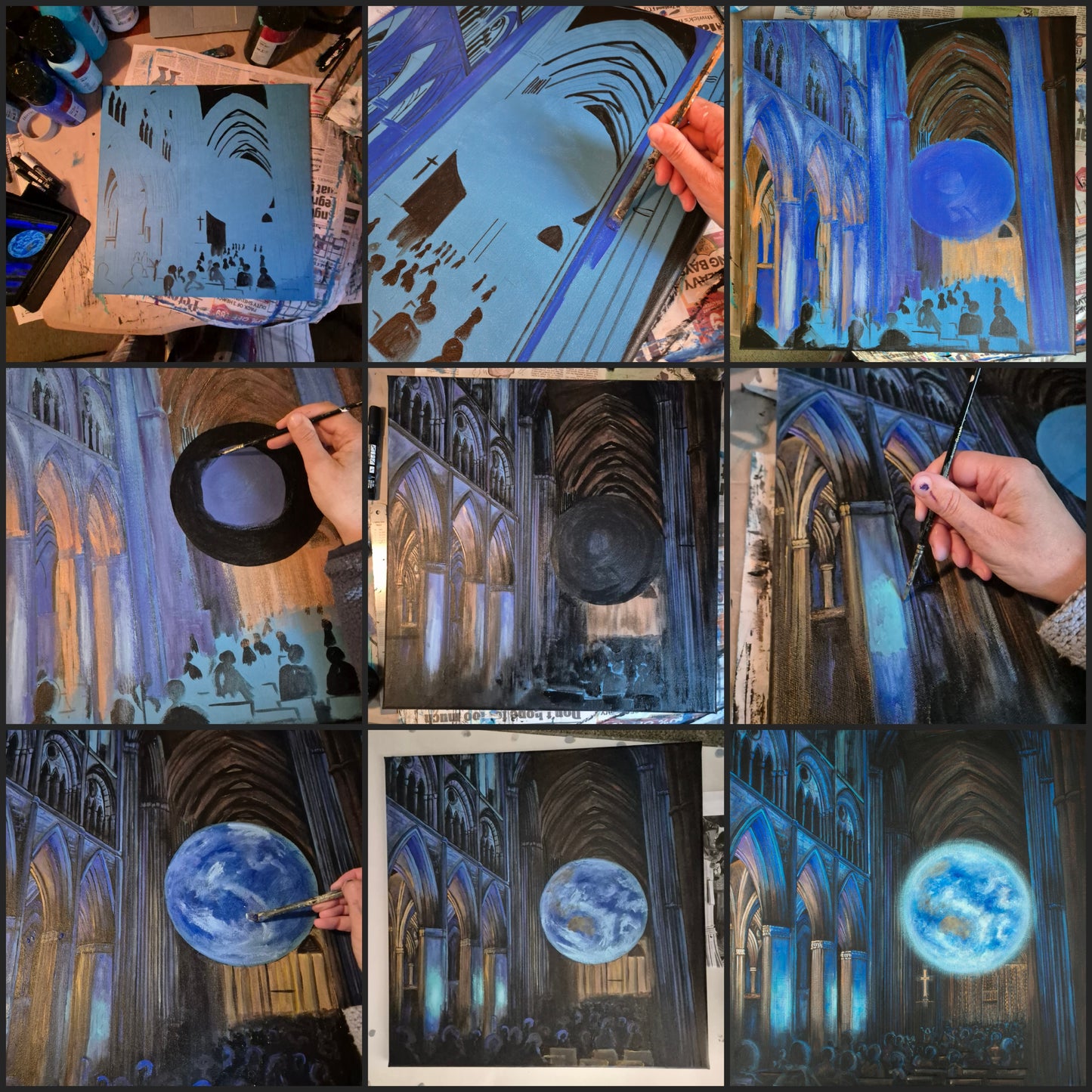 It's a Small World Original Art