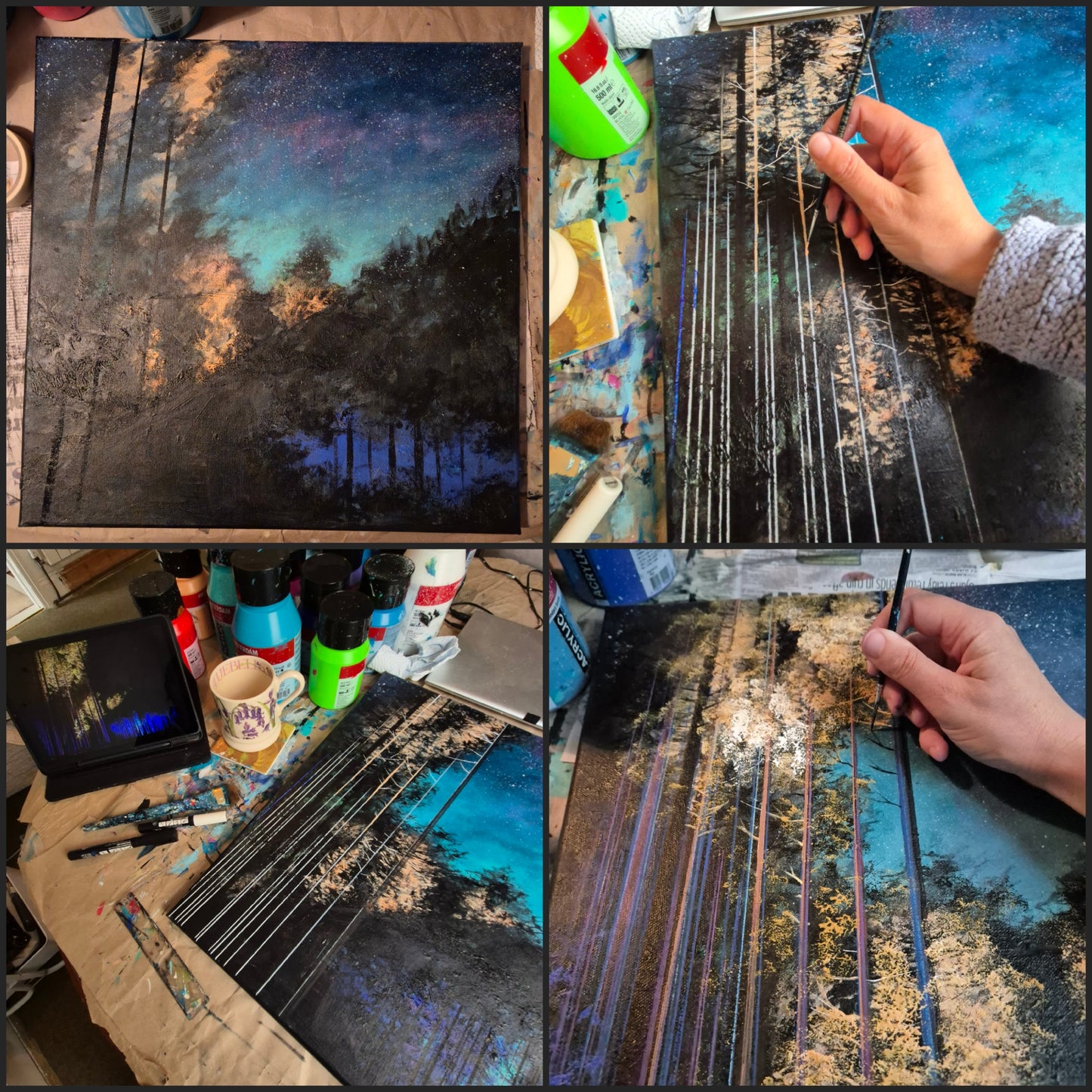 Night Patrol Original Art