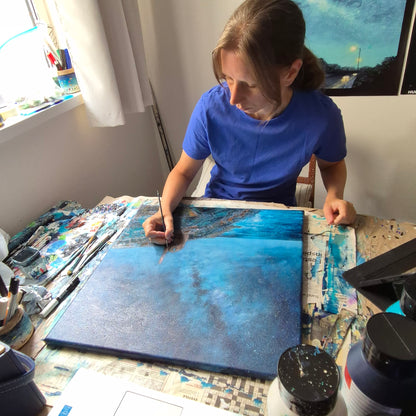 Under a Miner’s Sky Original Art