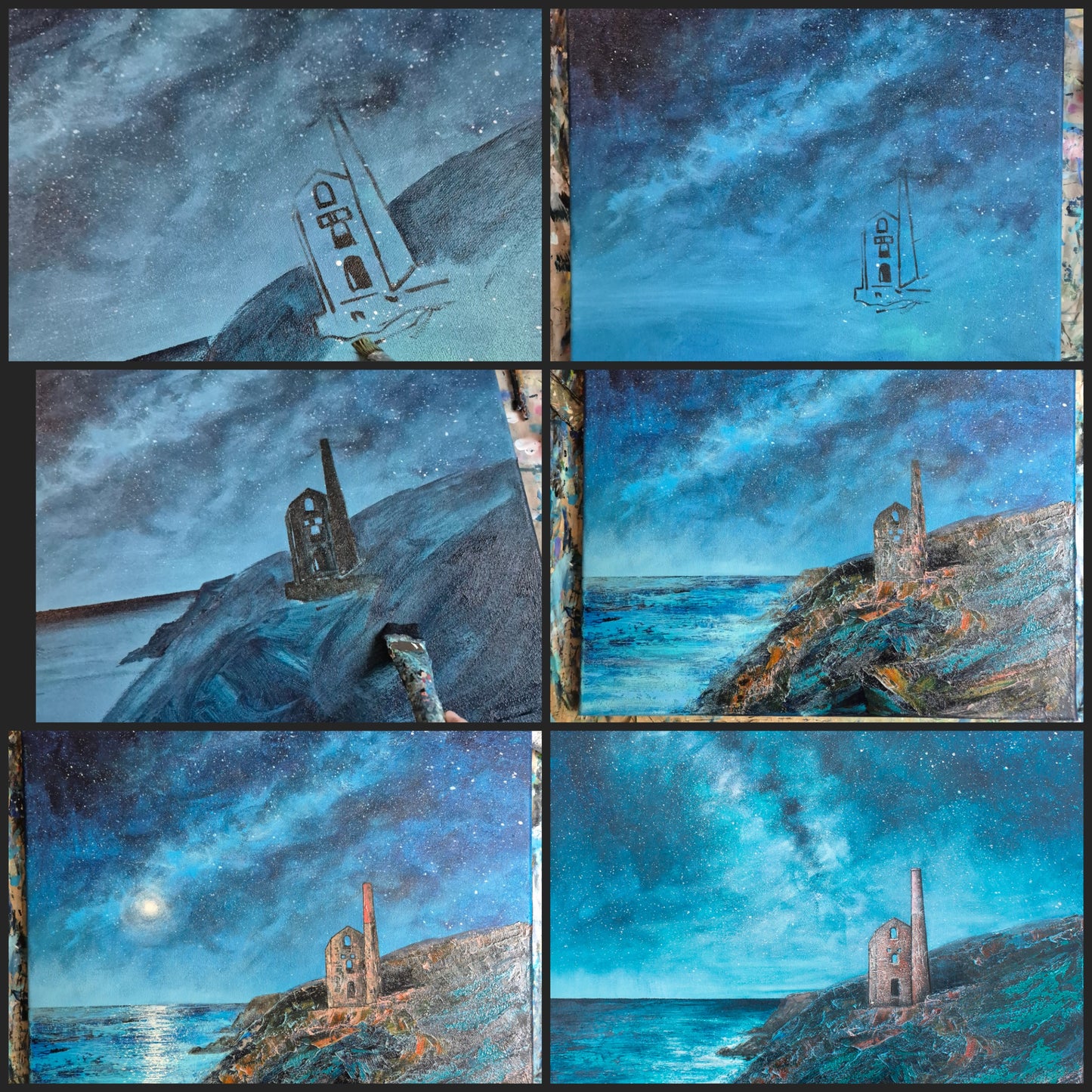 Under a Miner’s Sky Original Art