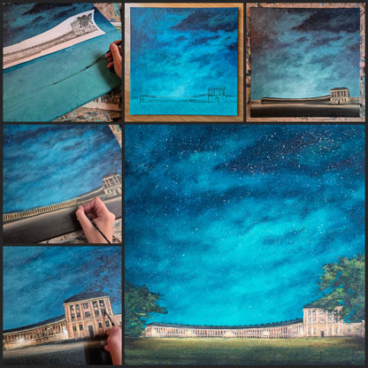 The Crescent Original Art (Bath)