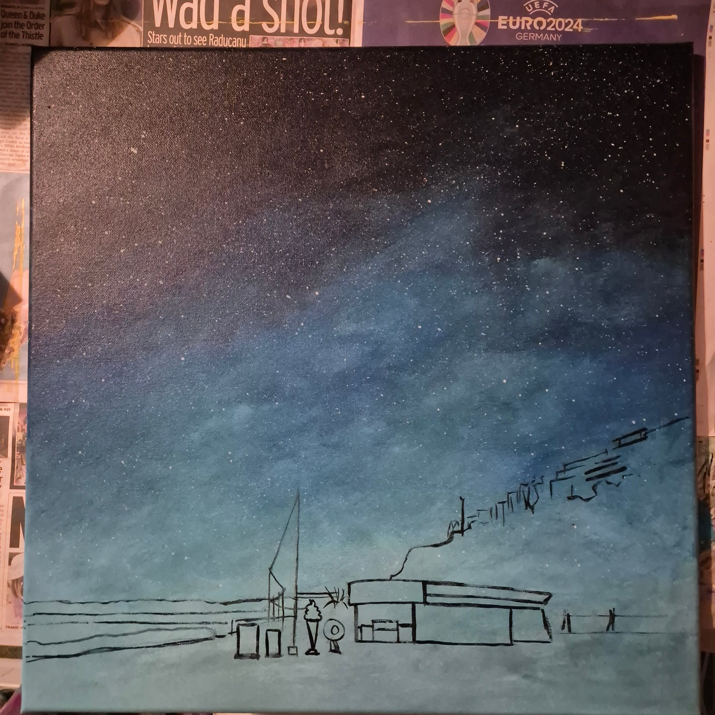 One Scoop or Two? Original Art