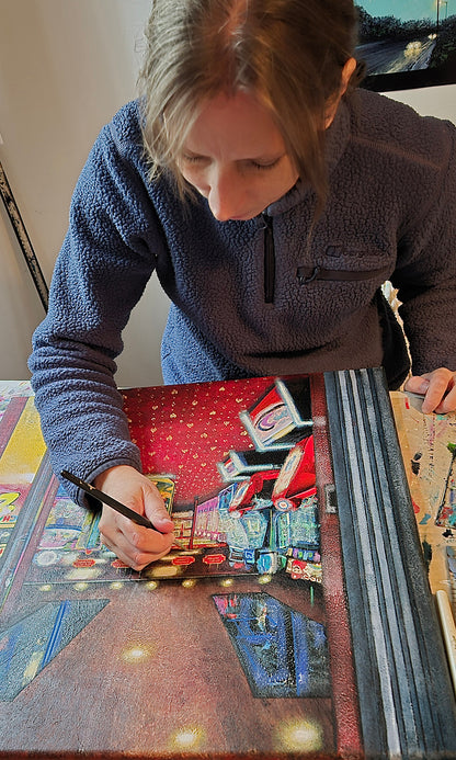 Let's Go Quackers Original Art