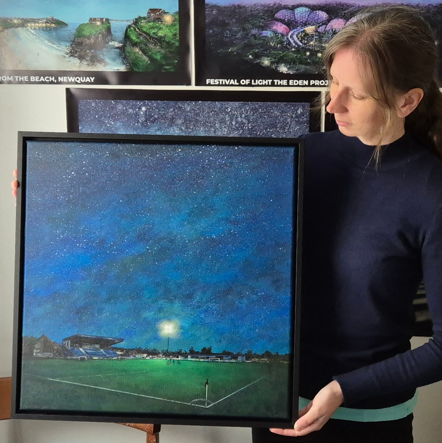 As Long as the Lights Are On Original Art
