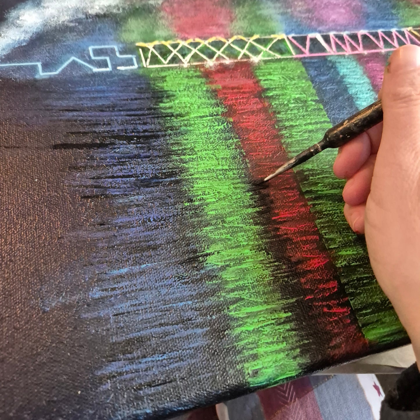 Passing Colour Original Art