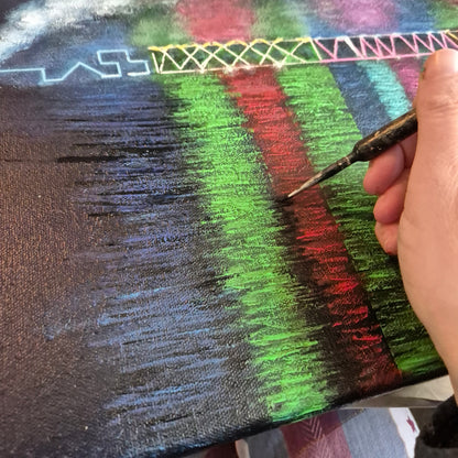 Passing Colour Original Art