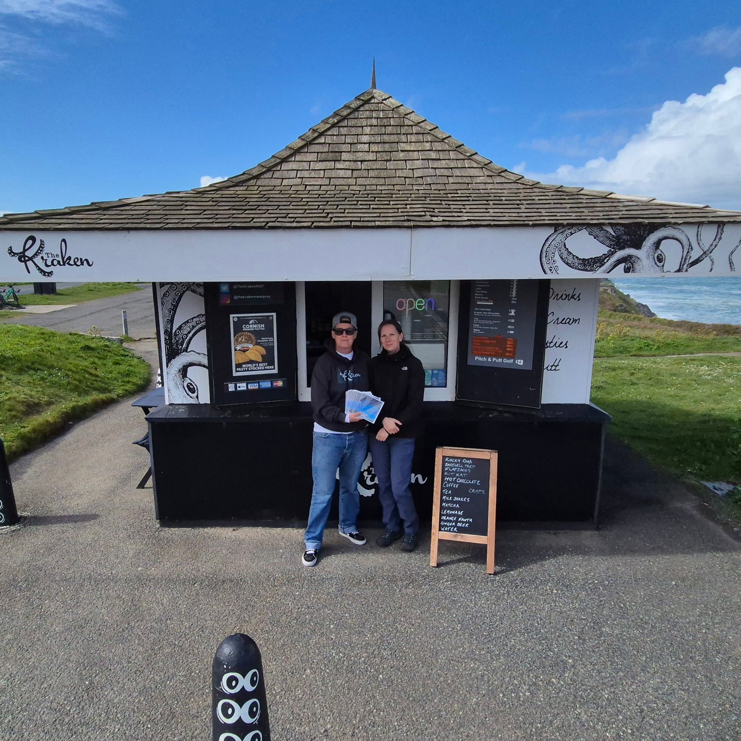 The Kraken (Newquay) Greeting Card