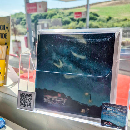 Driving Home, The Gannel Newquay Greeting Card