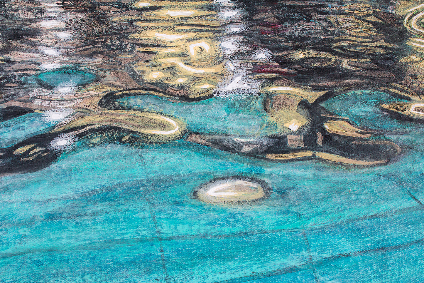 City Ripples (Trafalgar London) Original Art