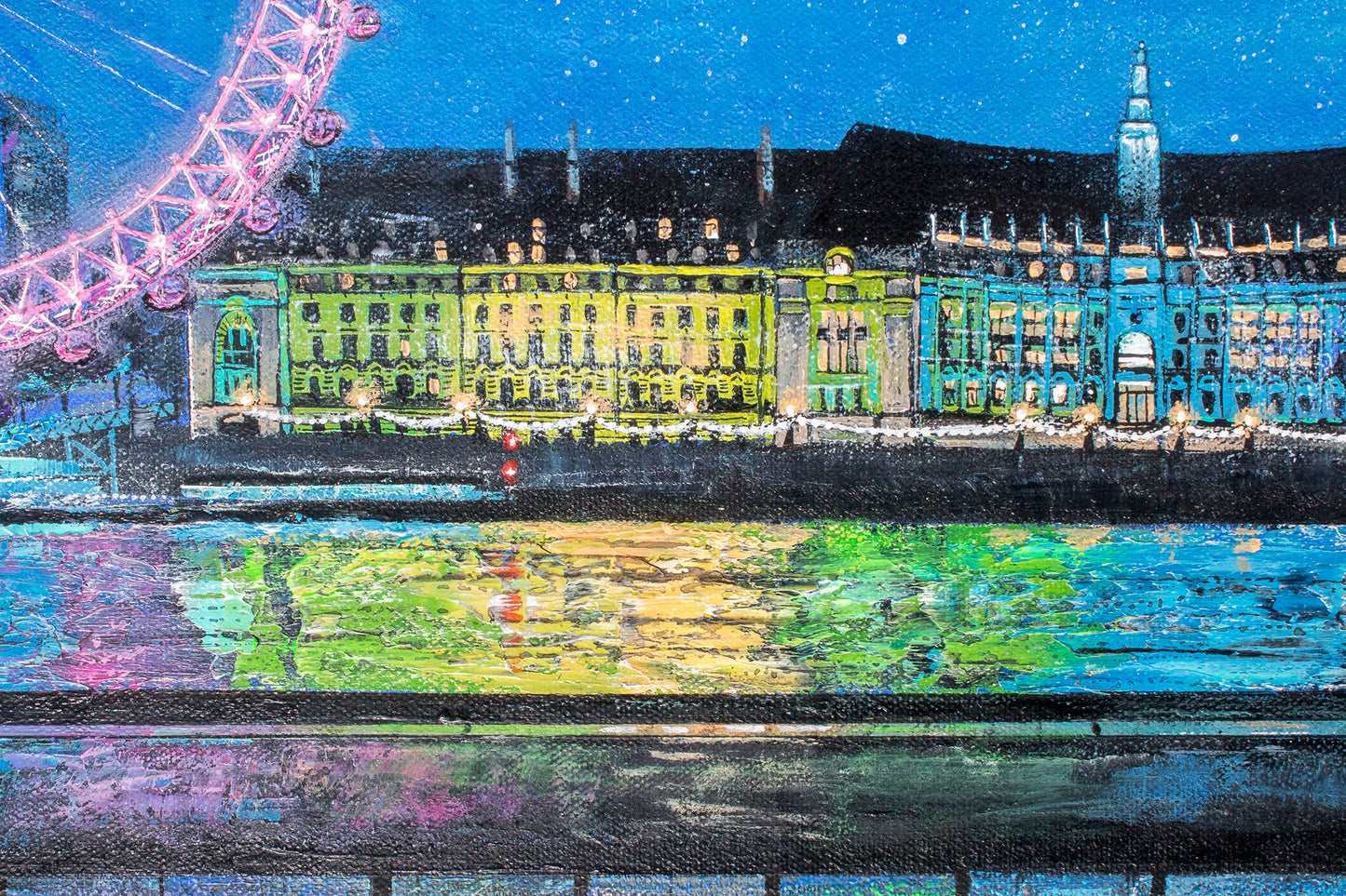 Catch a Boat Here Today Original Art