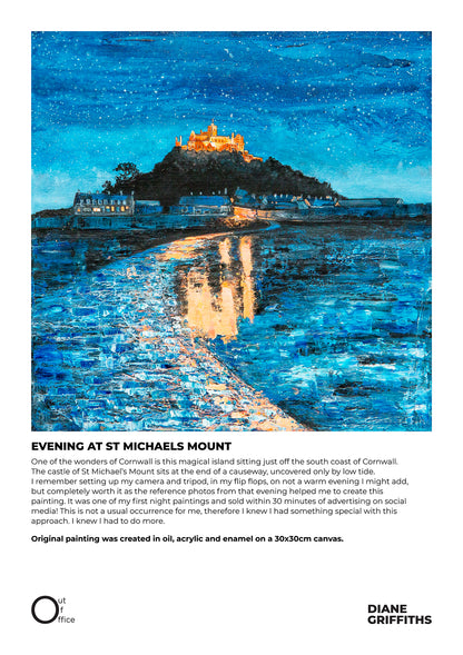 Evening at St Michael's Mount Original Art