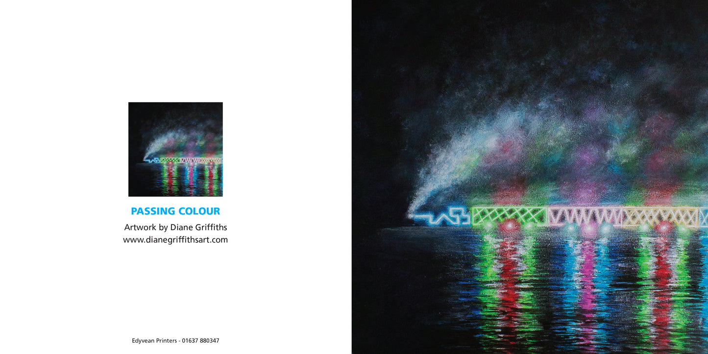 Passing Colour Greeting Card