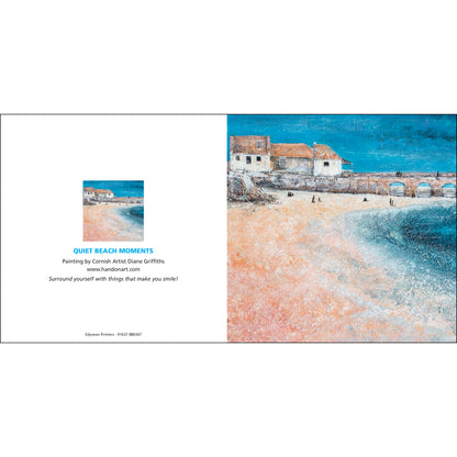 Quiet Beach Moments Greeting Card