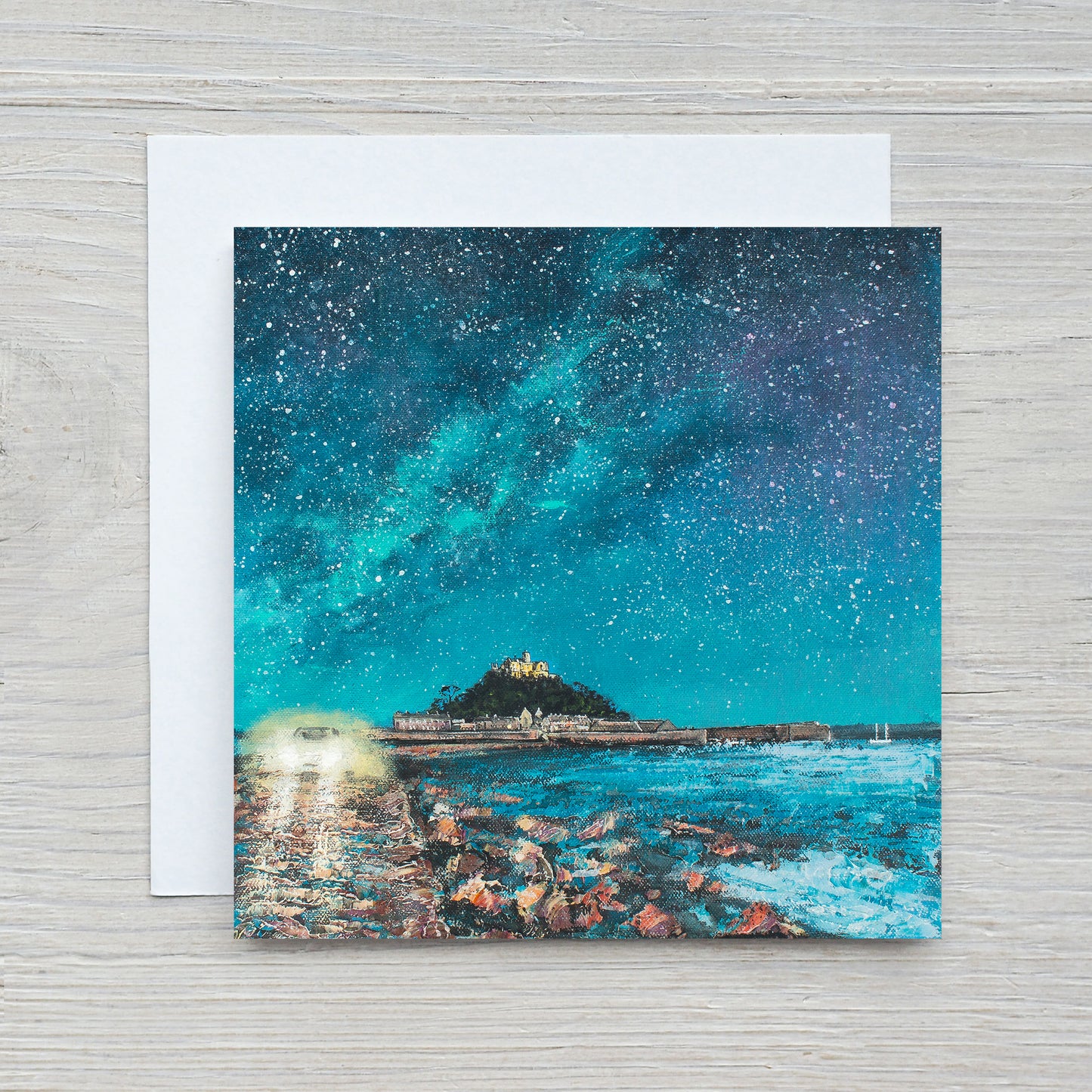 Last Crossing of the Day (St Michael's Mount) Greeting Card