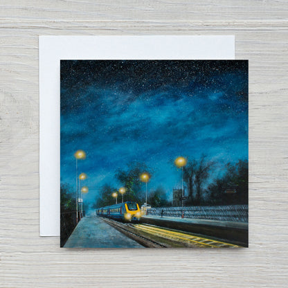 Last Train Home Greeting Card