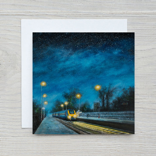 Last Train Home Greeting Card