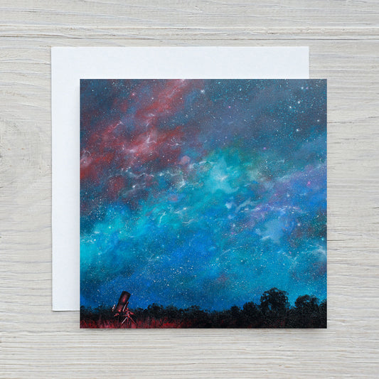 Looking Up Greeting Card