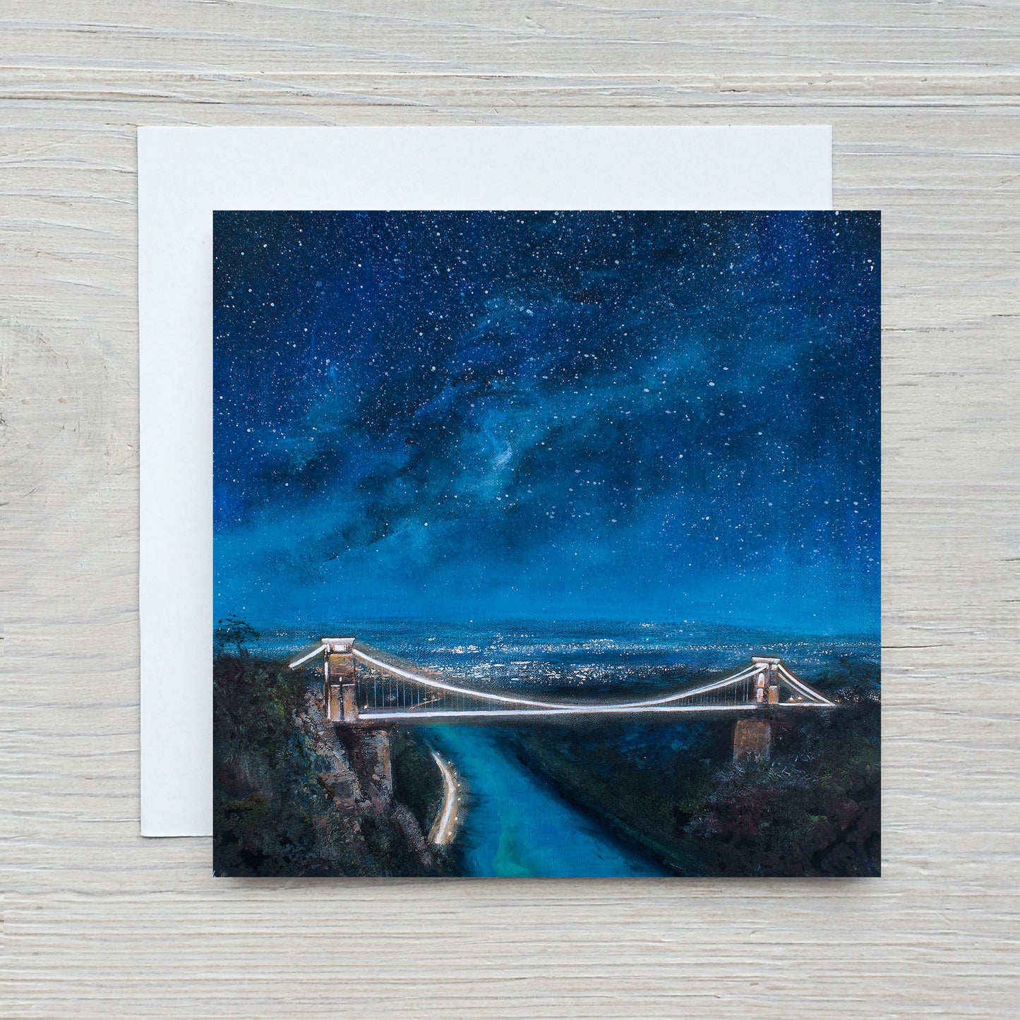 Miles Before Sunrise, Clifton Suspension Bridge Greeting Card