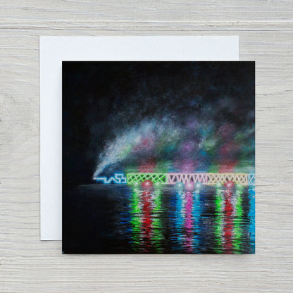 Passing Colour Greeting Card