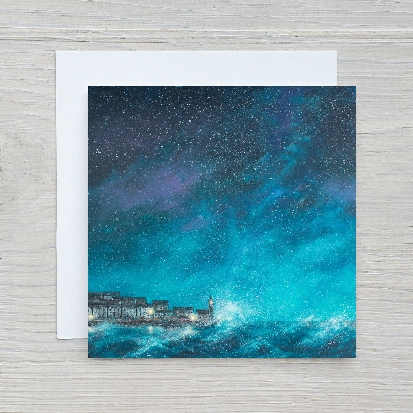 The Celestial Tide (Porthleven) Greeting Card