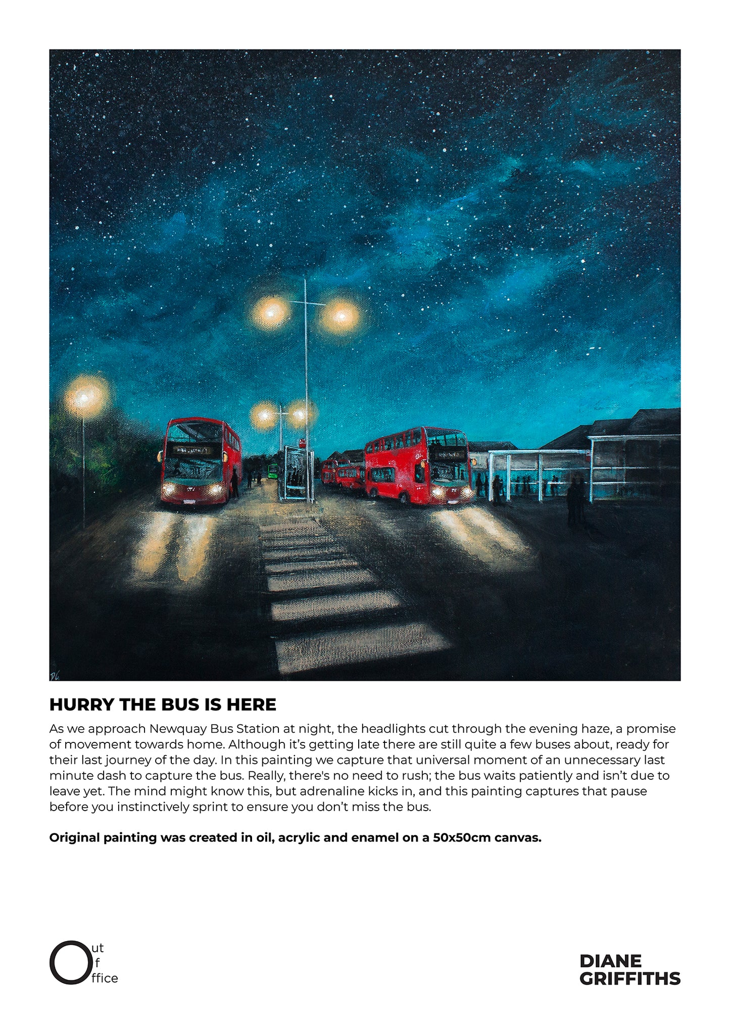 Night Bus Original Art