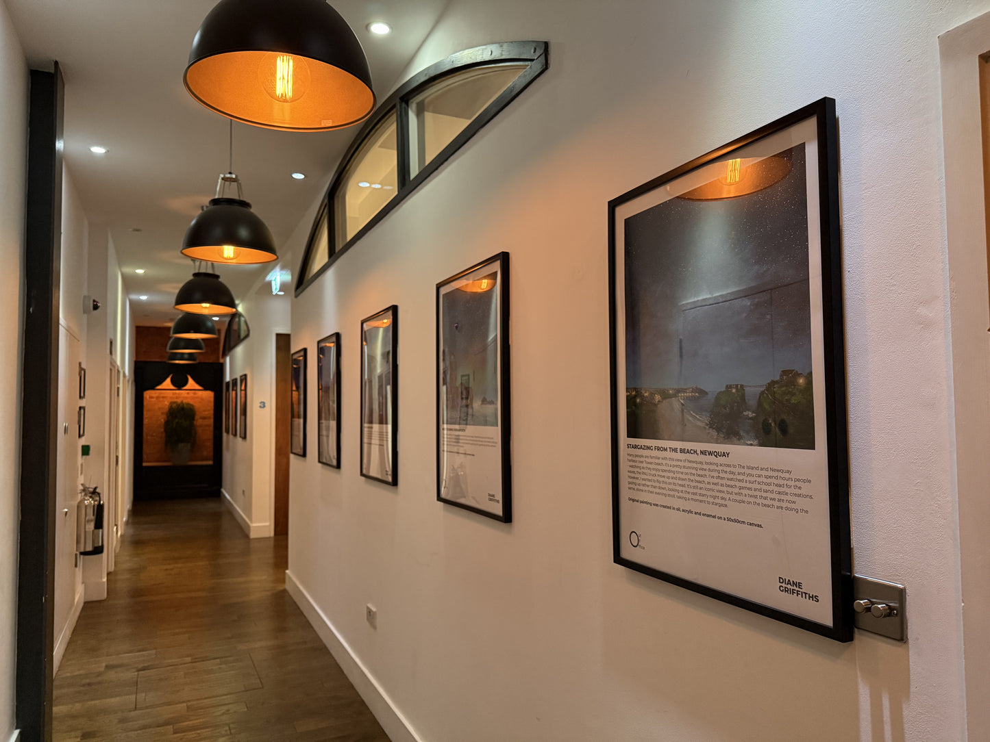 Nightfall over the Thames Original Art