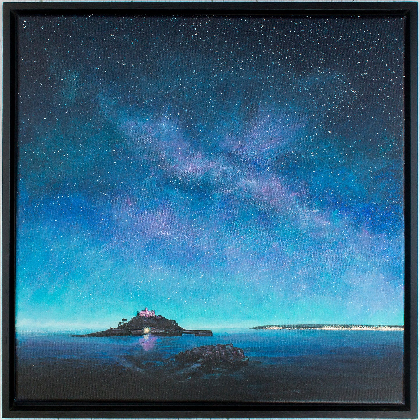 In The Pink Original Art (St Michael's Mount)