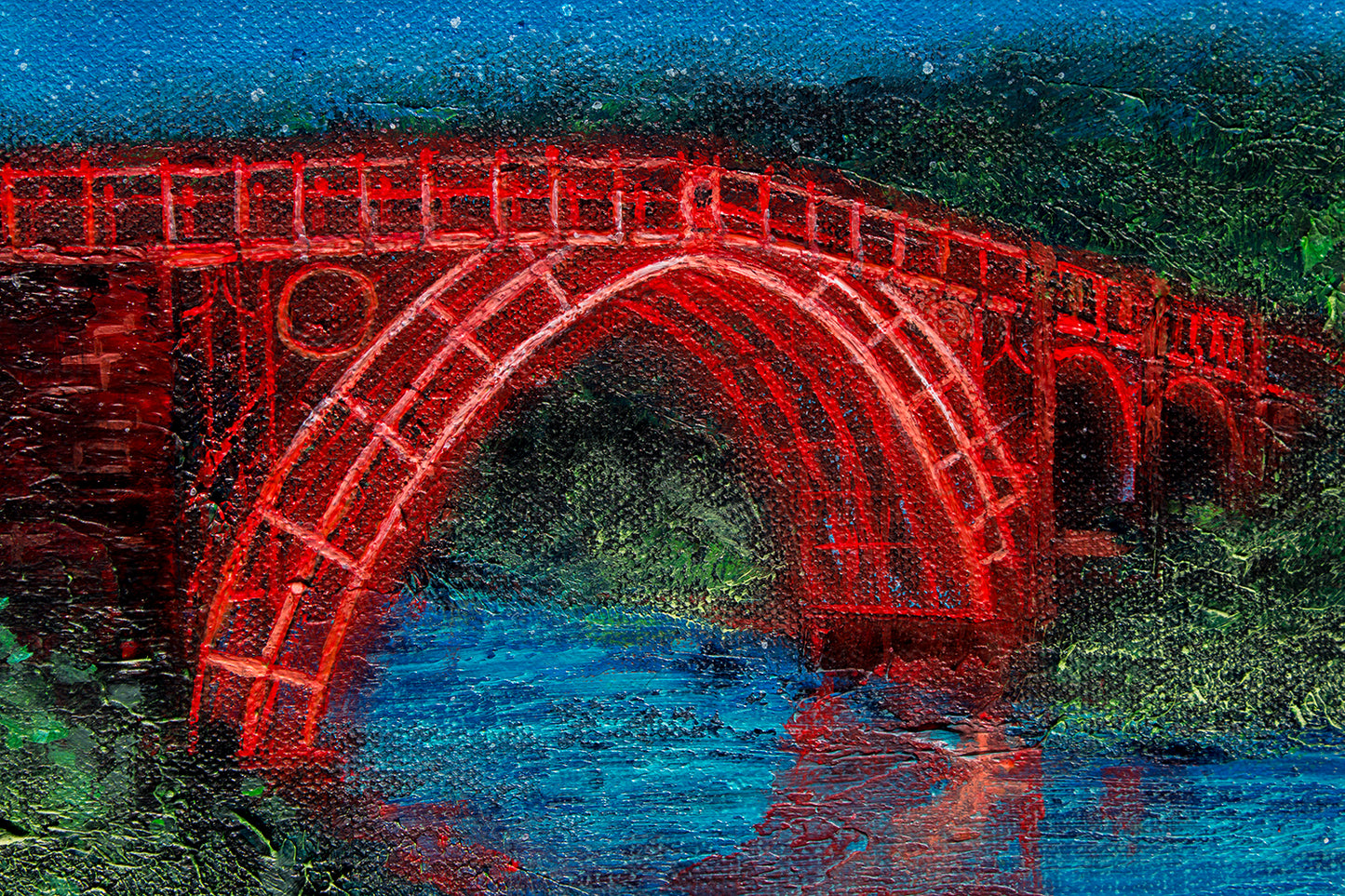 Water Under the Bridge Original Art