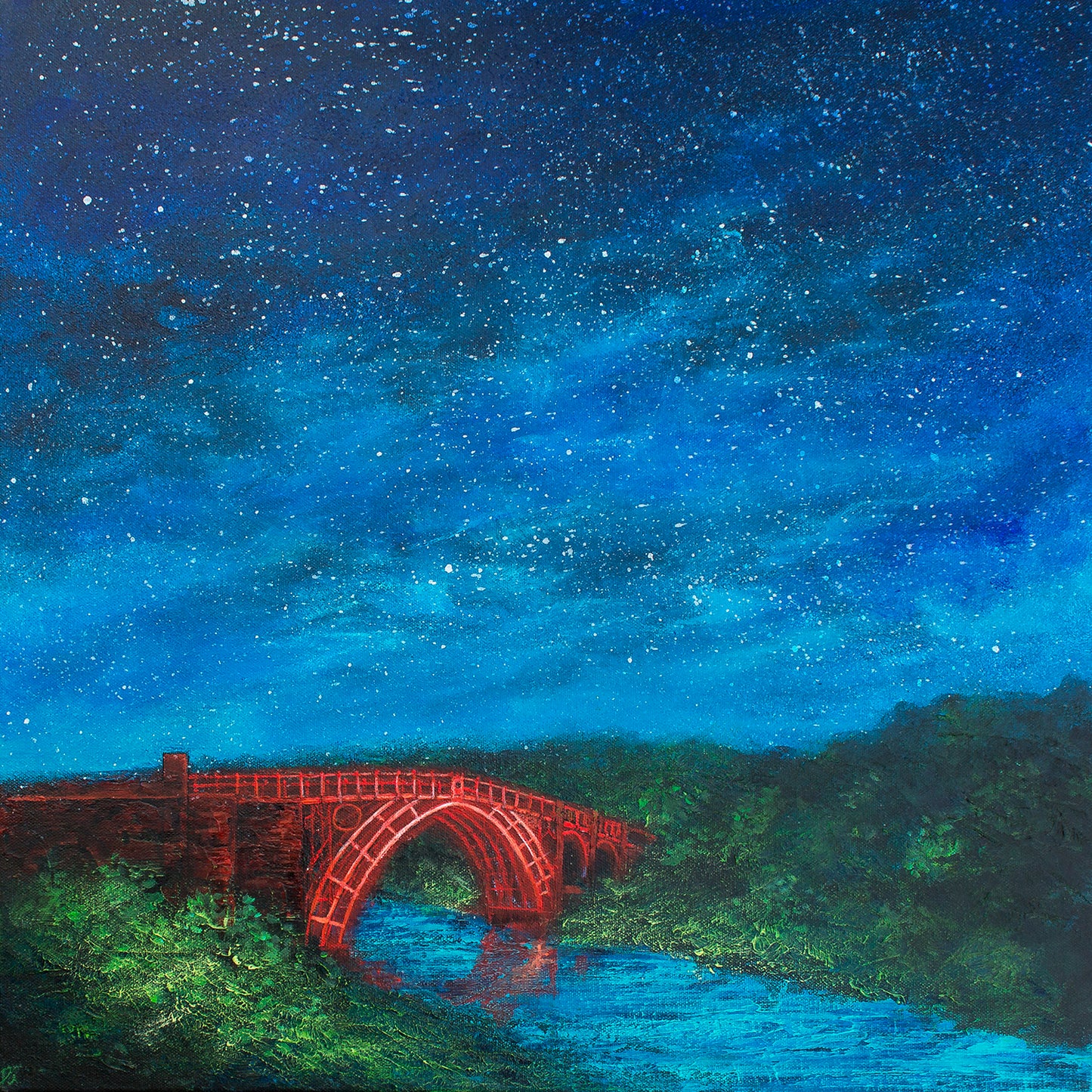 Water Under the Bridge Original Art