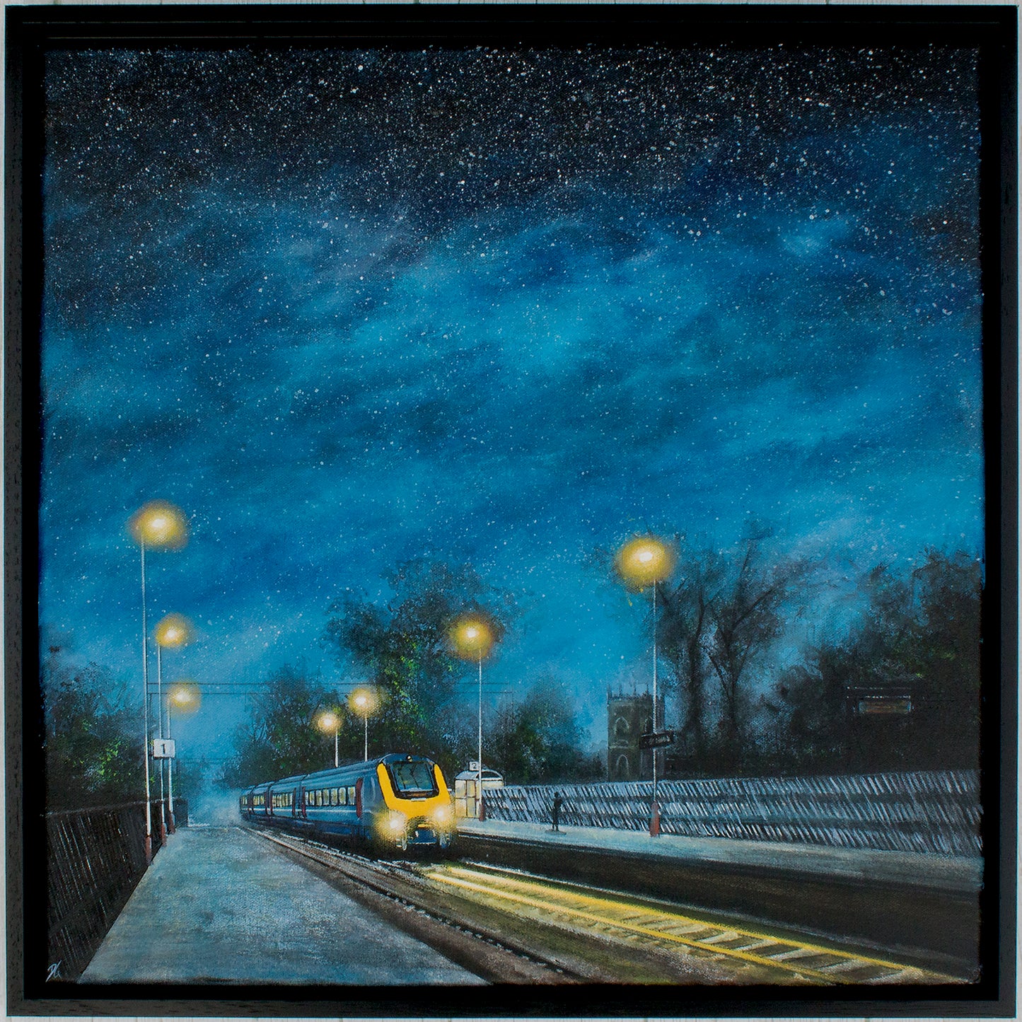 Last Train Home Original Art