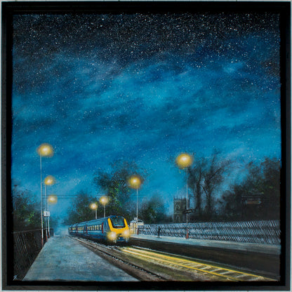 Last Train Home Original Art