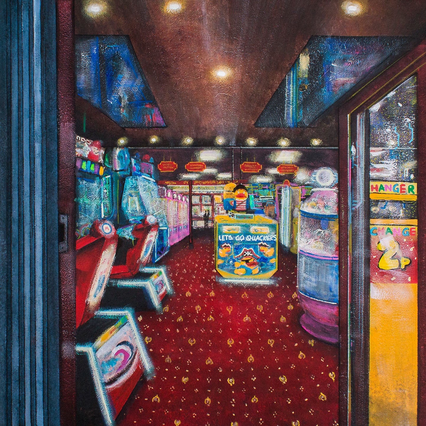 Let's Go Quackers Original Art