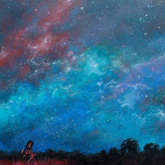 Looking Up Original Art