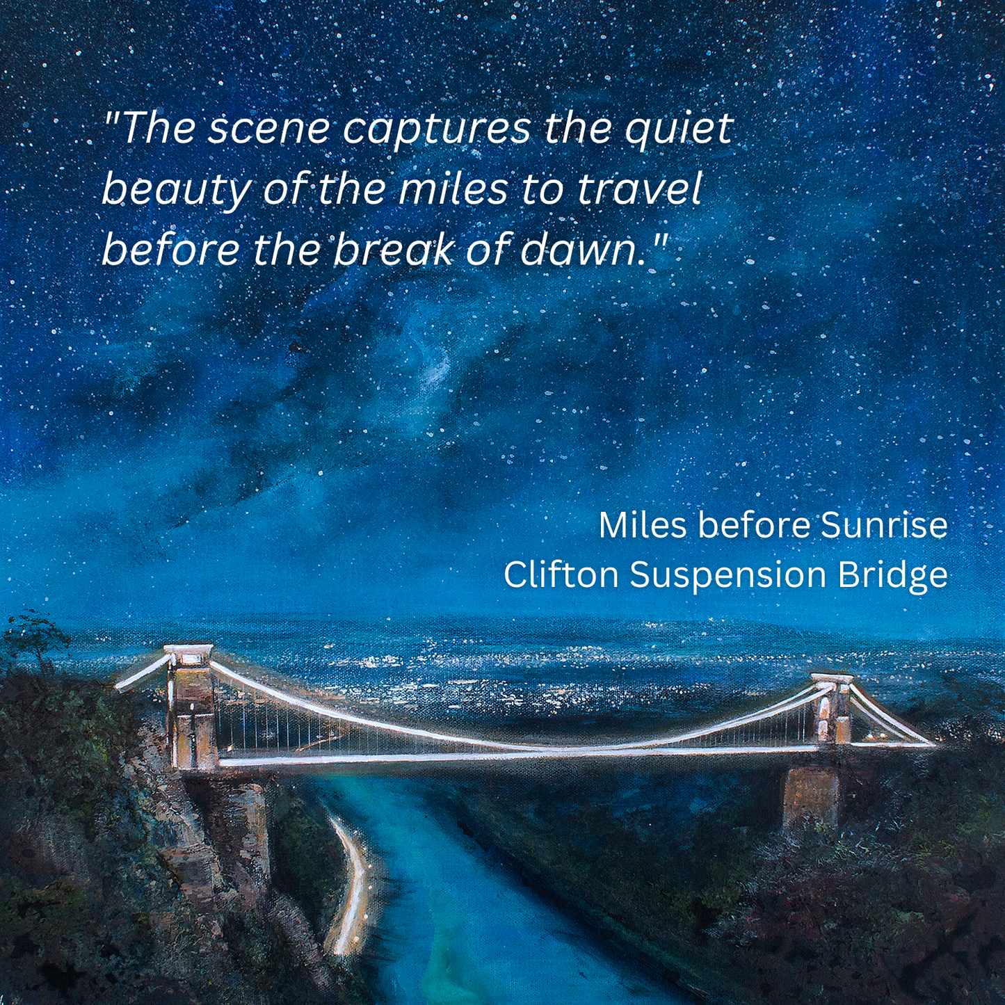 Miles before Sunrise Original Art