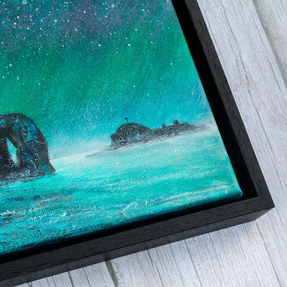 Misty Evening Perranporth Original Art