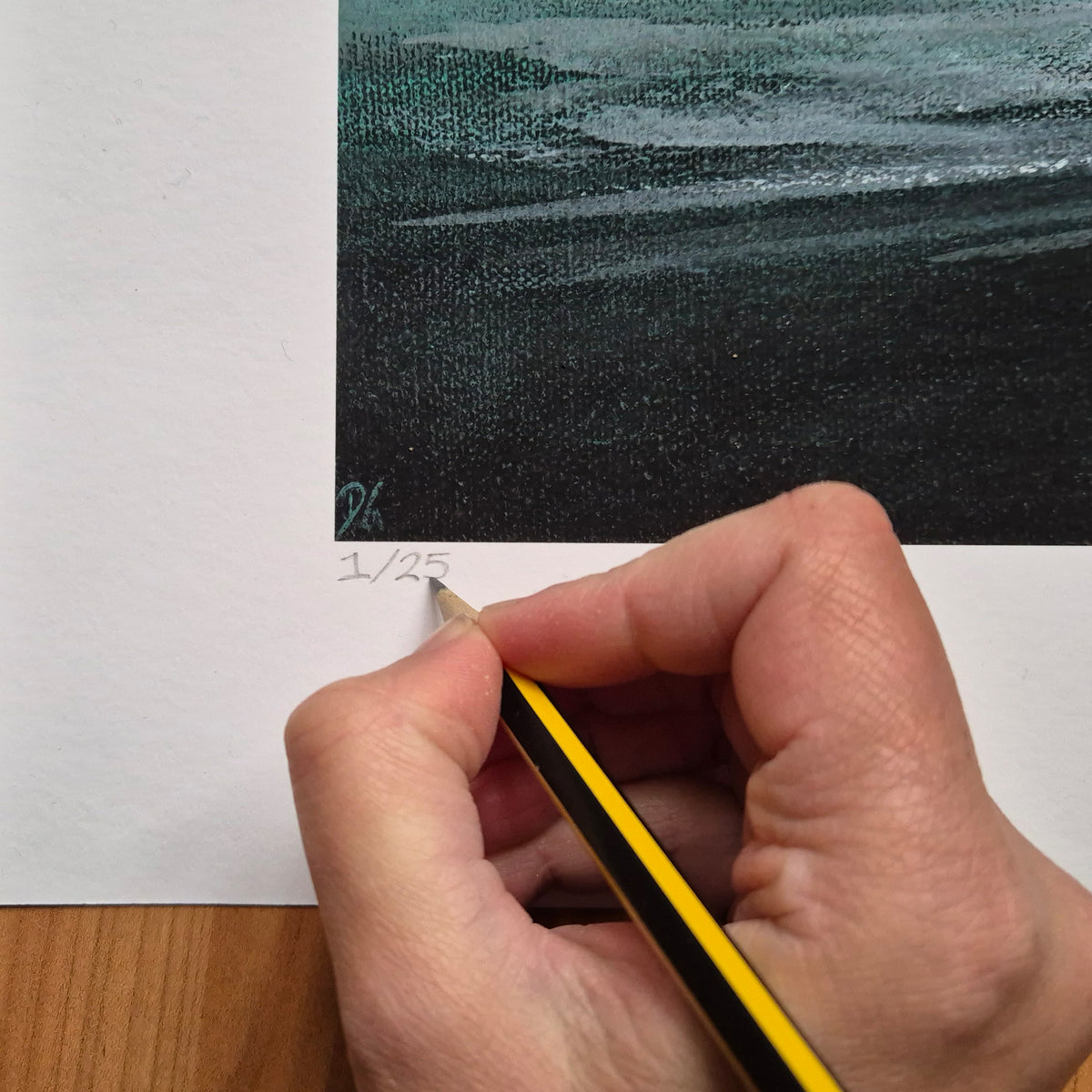 Night Surf Limited Edition Fine Art Print