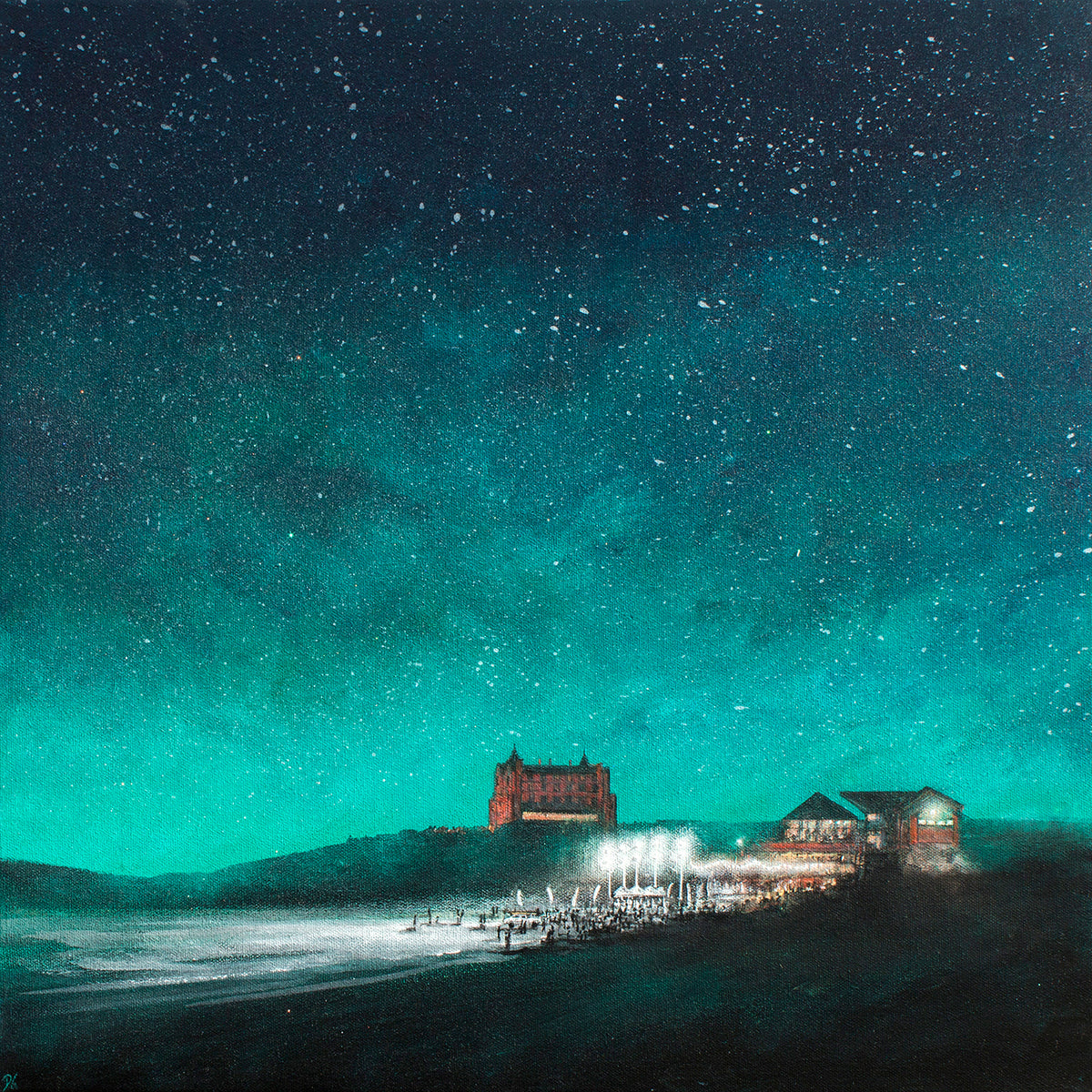 Night Surf Original Art