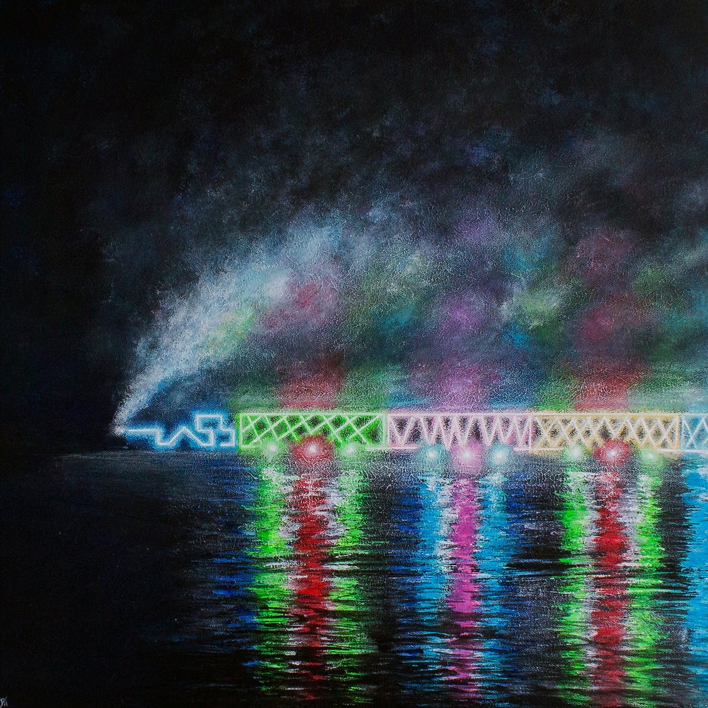Passing Colour Original Art