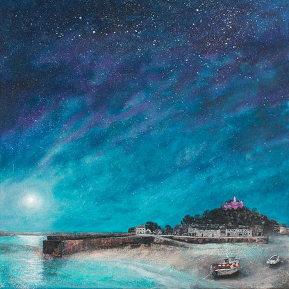 Blush Over St Michael’s Mount Original Art